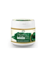 Asepta Chlorella & Spirulina z baobabem, o smaku jabłkowym, 150 g