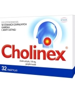 Cholinex 150 mg, 32 pastylki do ssania