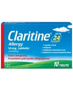 Claritine Allergy 10 mg, 10 tabletek