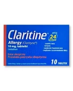 Claritine Allergy 10 mg, 10 tabletek (import równoległy Inpharm)
