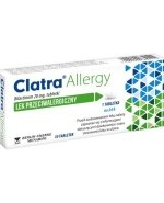 Clatra Allergy 20 mg, 10 tabletek