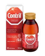 Contril 60 mg/10 ml, syrop dla dorosłych i dzieci powyżej 2 lat, smak wiśniowy, 120 ml