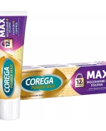 Corega Power Max Mocowanie + Komfort, krem mocujący do protez zębowych, neutralny, 40 g