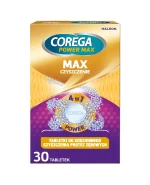 Corega Power Max, tabletki do czyszczenia protez zębowych, max czyszczenie, 30 tabletek