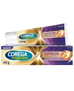 Corega Power Max Supreme Szczelna Formuła, krem mocujący do protez zębowych, 40 g
