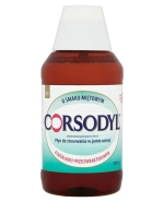 Corsodyl 0,2%, płyn do stosowania w jamie ustnej, smak miętowy, 300 ml