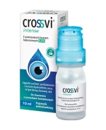 Crossvi Intense krople do oczu, kwas hialuronowy 0,4%, 10 ml