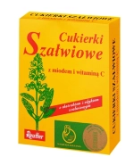 Reutter, cukierki szałwiowe z miodem i witaminą C, 50 g