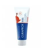 Curaprox Kids, pasta do zębów dla dzieci, bez fluoru, truskawkowa, od urodzenia, 60 ml