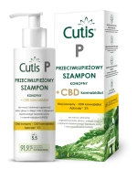Cutis P, przeciwłupieżowy szampon konopny + CBD, 150 ml