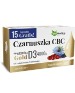 Eka Medica, Czarnuszka CBC Gold + witamina D3, 75 kapsułek