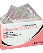 Farmina Glyceroli Suppositoria 1 g, czopki glicerolowe, 10 sztuk