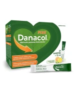 Danacol Plus, żel doustny, smak owoców cytrusowych, 15 ml x 21 saszetek