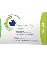 Demopia Demodex, chusteczki do profesjonalnej higieny powiek, rzęs oraz twarzy, 20 sztuk
