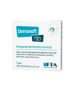 Demoxoft, kompres termiczny na oczy, welokrotnego użytku, 1 sztuka