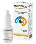 Dexoftyal MD, nawilżające i regenerujące krople do oczu, 15 ml