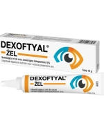 Dexoftyal, nawilżający żel do oczu zawierający dekspantenol 5%, 10 g