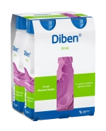 Diben Drink, preparat odżywczy, smak owoców leśnych, 4 x 200 ml