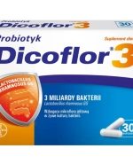 Dicoflor 3, dla dzieci od 3 roku życia i dorosłych, 30 kapsułek