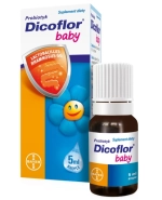 Dicoflor Baby, dla niemowląt i dzieci, krople, 5 ml