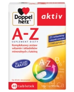 Doppelherz aktiv A-Z, 30 tabletek + 10 tabletek gratis