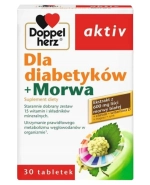 Doppelherz aktiv Dla diabetyków + morwa biała, 30 tabletek