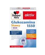 Doppelherz aktiv Glukozamina 1550 Stawy + MSM, 40 kapsułek