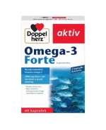 Doppelherz aktiv Omega-3 Forte, 60 kapsułek