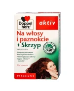 Doppelherz aktiv Na Włosy i Paznokcie + Skrzyp, 30 tabletek