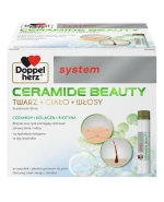 Doppelherz System Ceramide Beauty, owocowy smak mango i marakui, 25 ml x 30 ampułek