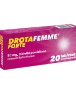 Drotafemme Forte 80 mg, 20 tabletek