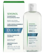 Ducray Sensinol, szampon do włosów, ochrona fizjologiczna, 200 ml