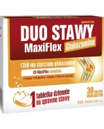Duo Stawy MaxiFlex, smak pomarańczowy, 30 tabletek musujących