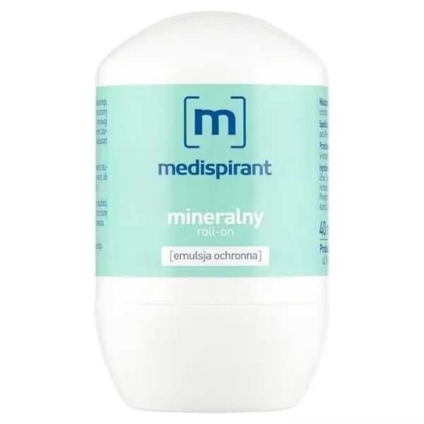 Medispirant Mineralny, antyperspirant roll-on, 40 ml