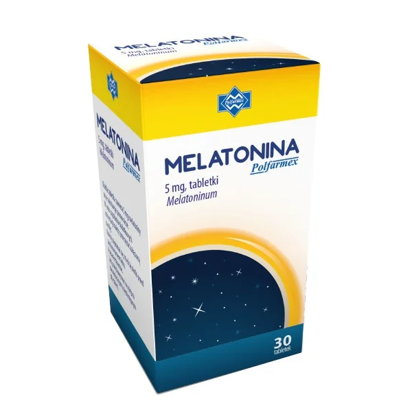Melatonina Polfarmex 5 mg, 30 tabletek