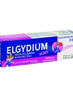 Elgydium Kids, przeciwpróchnicowa pasta do zębów dla dzieci 3-6 lat, malinowo-truskawkowa, 50 ml