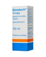 Elmetacin 10 mg/ g, aerozol do stosowania zewnętrznego na skórę, roztwór, 100 ml (import równoległy)