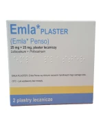 Emla plaster, 2 sztuki (import równoległy)