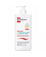 Emolium Dermocare, 3w1 płyn do kąpieli, żel do mycia, szampon, 750 ml