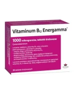 Vitaminum B12 Energamma 1000 mikrogramów, 25 tabletek drażowanych