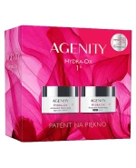 Zestaw Agenity 1º Hydra-Ox 2025, antyoksydacyjny krem nawilżający na dzień, SPF 20, 50 ml + odbudowujący krem nawilżający na noc, 50 ml