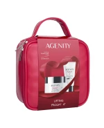 Zestaw Agenity Prolift 4° Lifting, ujędrniający krem na dzień SPF 20, 50 ml + wzmacniający krem na noc, 25 ml + kosmetyczka