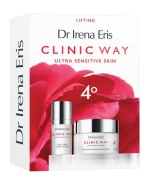 Zestaw Dr Irena Eris Clinic Way 4°, dermokrem modelujący owal twarzy, SPF 20, 50 ml + dermokrem pod oczy intensywnie liftingujący, 15 ml