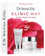 Zestaw Dr Irena Eris Clinic Way 5°, dermokrem do twarzy wypełniający zmarszczki, 50 ml + dermokrem do twarzy na noc, 30 ml