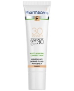 Pharmaceris F Matt-Mineral-Correction, mineralny dermo-fluid matujący, 30 Tanned, SPF 30, 30 ml