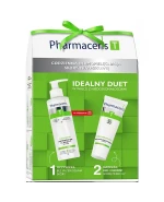 Zestaw Pharmaceris T, krem nawilżająco-kojący, 50 ml + antybakteryjny żel myjący, 80 ml