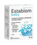 Estabiom Baby, krople dla dzieci do 3 lat, 5 ml