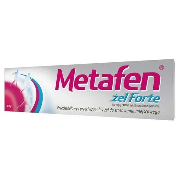 Metafen Forte 100 mg/g, żel, 100 g