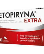 Etopiryna Extra 250 mg +200 mg + 50 mg, 20 tabletek