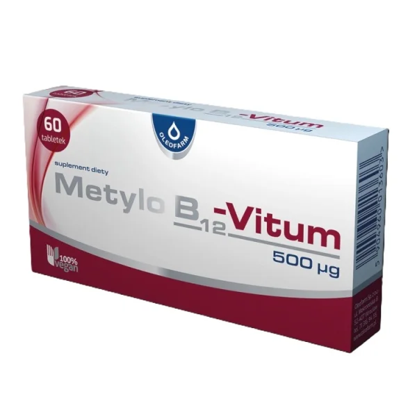 Metylo B12-Vitum, 60 tabletek